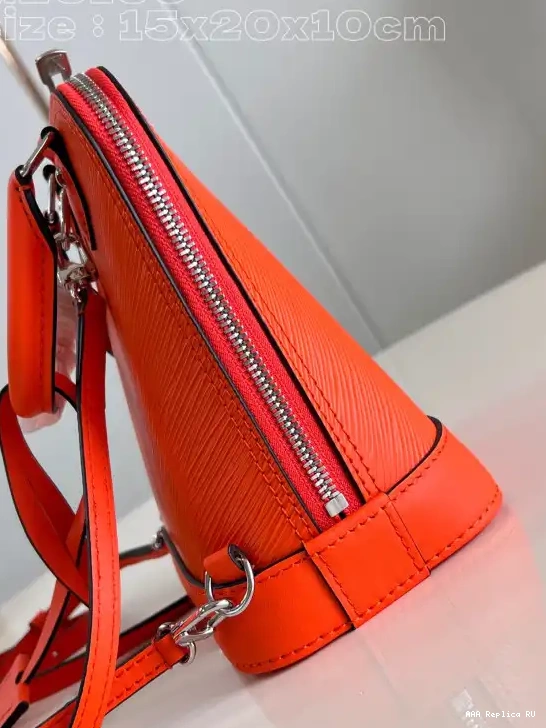 Aaa replica ru VUITTON backpack-15*20*10cm ALMA NANO LOUIS 0704